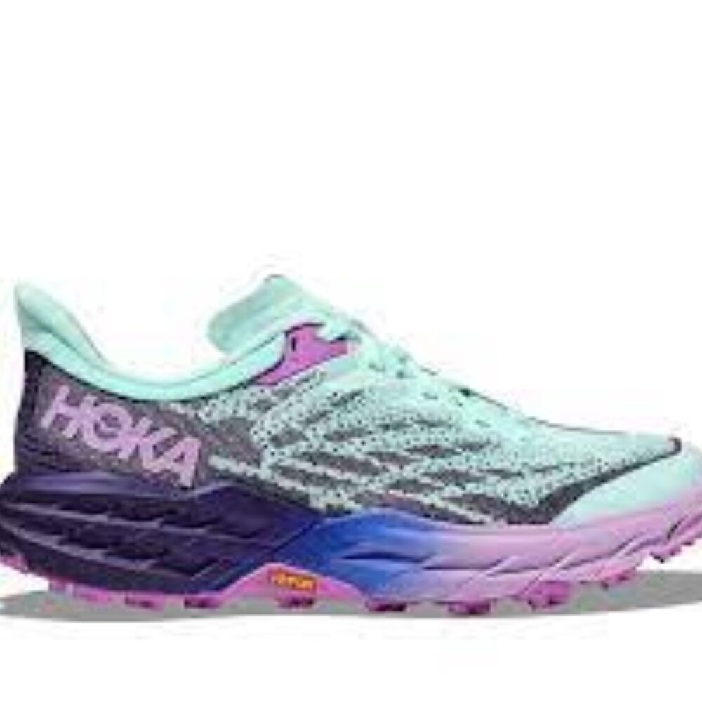 HOKA Scapegoat 5 Wide Trails Sneaker Shoe Vibram Sole Casual Women's size 8.5D - Picture 15 of 15